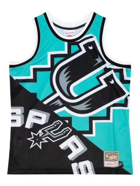 x NBA San Antonio Spurs Big Face 5.0 tank top by MITCHELL&NESS