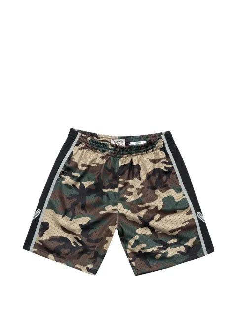 x NBA San Antonio Spurs camouflage shorts by MITCHELL&NESS