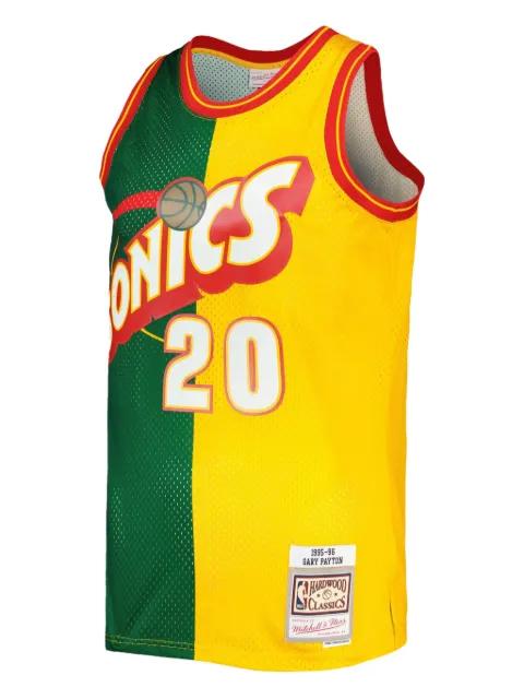 x NBA Seattle Supersonics 1995 Gary Payton Split Swingman tank top by MITCHELL&NESS