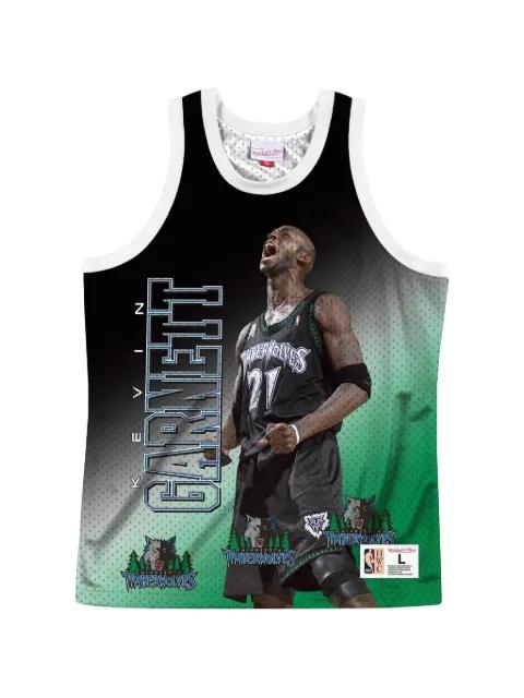 x NBA Timberwolves Kevin Garnett Behind The Back jersey by MITCHELL&NESS