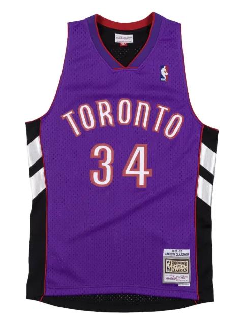 x NBA Toronto Raptors 2001-02 Hakeem Olajuwon Swingman tank top by MITCHELL&NESS