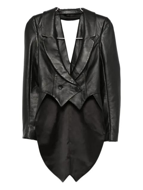 double-breasted tailcoat jacket by MITILIANE COUTURE
