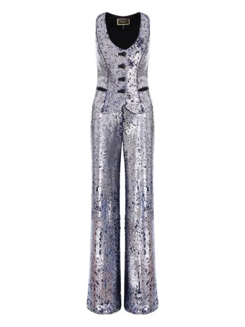 sequin-button gilet by MITILIANE COUTURE