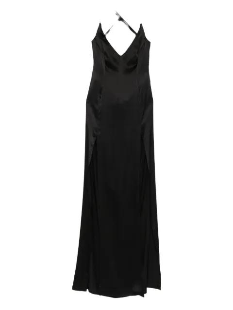 split silk maxi dress by MITILIANE COUTURE