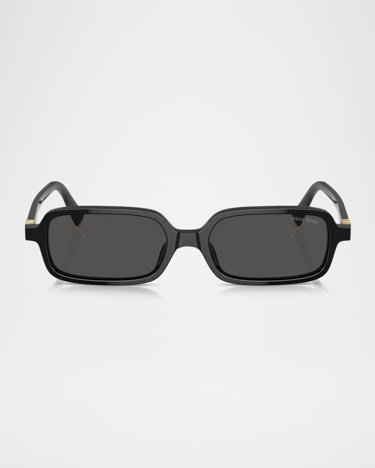 11Zs Rectangular Sunglasses by MIU MIU