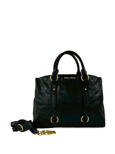 2000-2010 Vitello Lux satchel by MIU MIU 