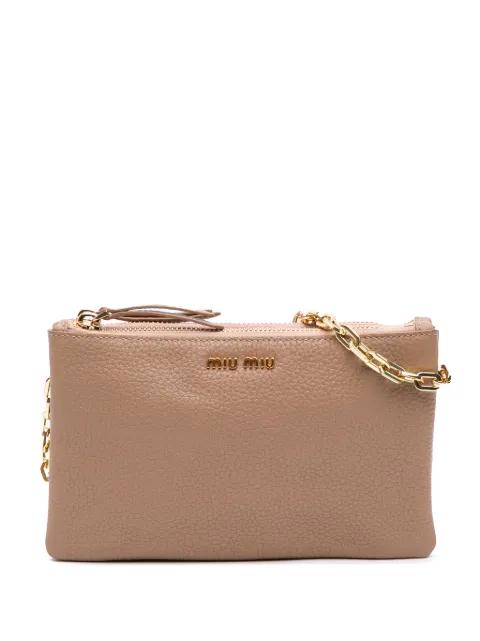 2010-2025 Goatskin Madras crossbody bag by MIU MIU 