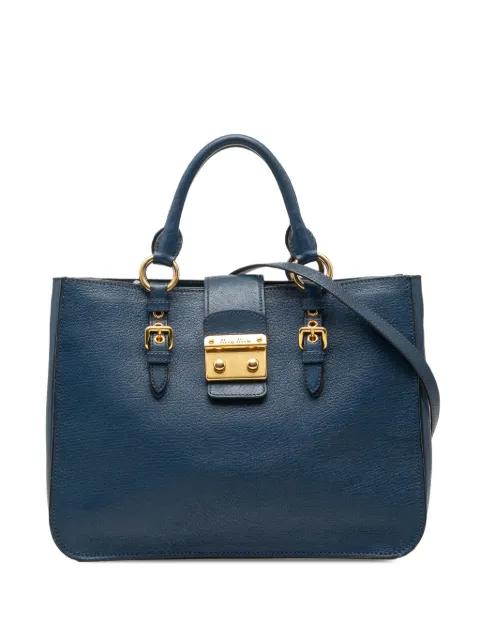 2010-2025 Goatskin Madras satchel by MIU MIU 