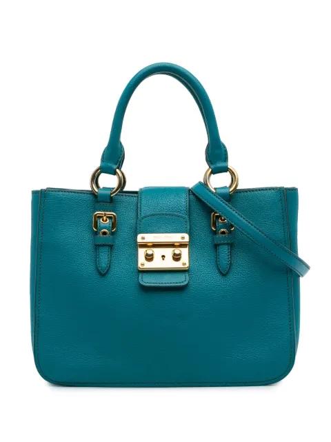 2010-2025 Goatskin Madras satchel by MIU MIU 