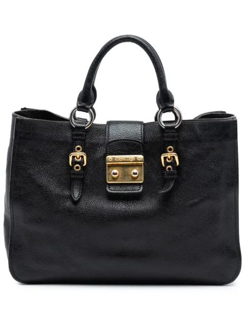 2010-2025 Goatskin Madras satchel by MIU MIU 