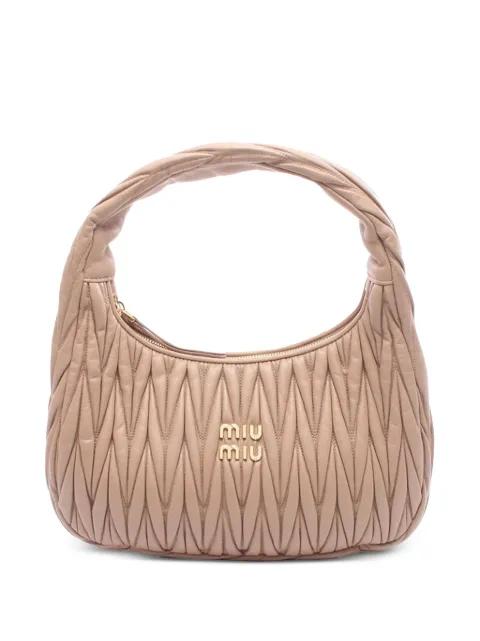 2010-2025 Leather Wonder hobo bag by MIU MIU 