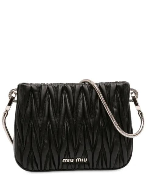 2010-2025 Nappa Matelasse Sassy shoulder bag by MIU MIU 