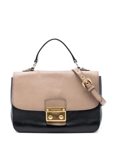 2010-2026 Goatskin Madras satchel by MIU MIU 