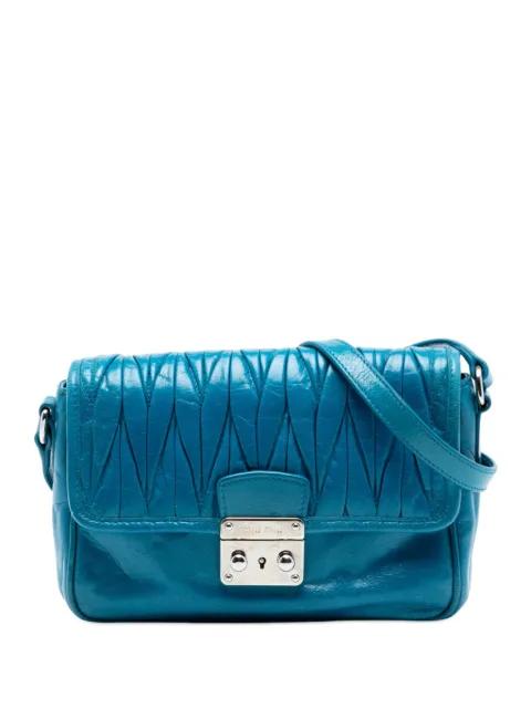 2010-2026 Matelasse Lambskin Flap crossbody bag by MIU MIU 