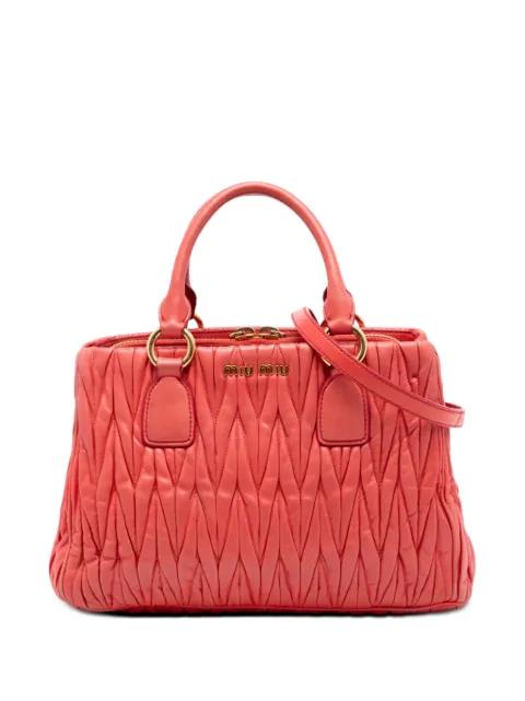 2010-2026 Matelasse Nappa satchel by MIU MIU 