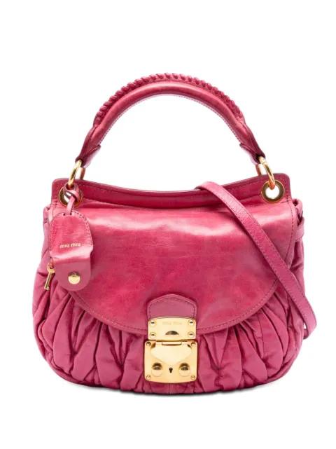 2010 Matelasse Nappa Coffer satchel by MIU MIU 
