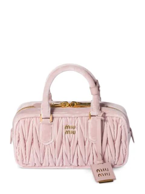 Arcadie Matelassé tote bag by MIU MIU