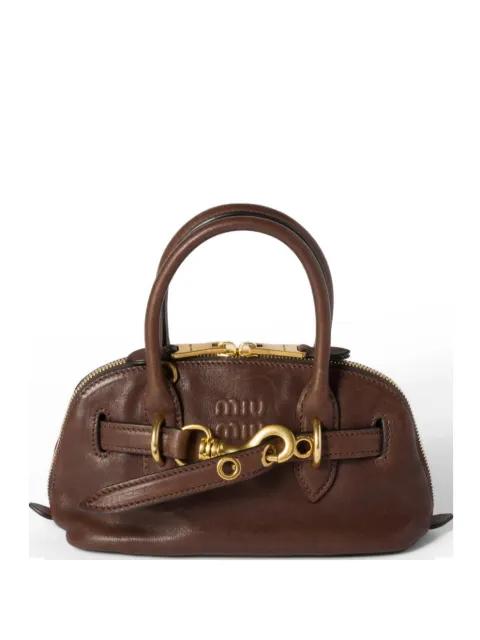Aventure mini nappa leather bag by MIU MIU