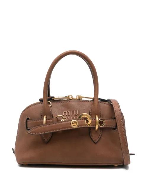 Aventure mini nappa leather bag by MIU MIU