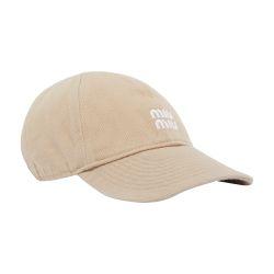 Baseball cap by MIU MIU