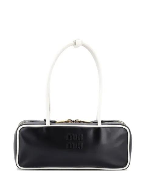 Beau Top Handle Bag Leather Small satchel by MIU MIU 