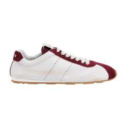 Bicolor nappa leather sneakers by MIU MIU