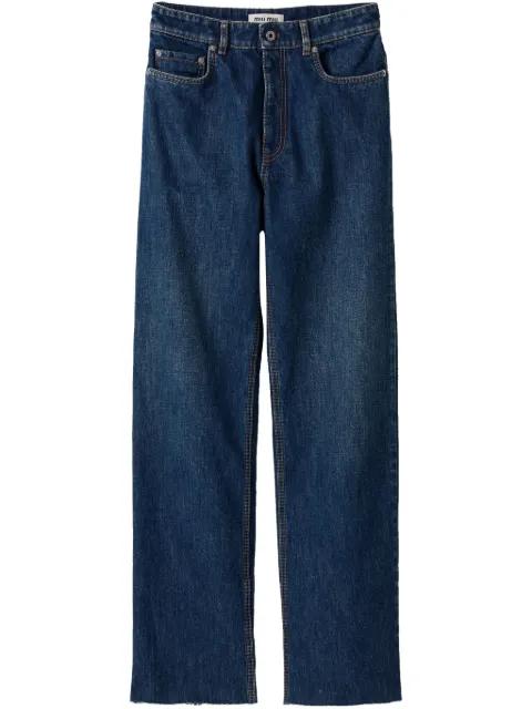 Denim jeans by MIU MIU