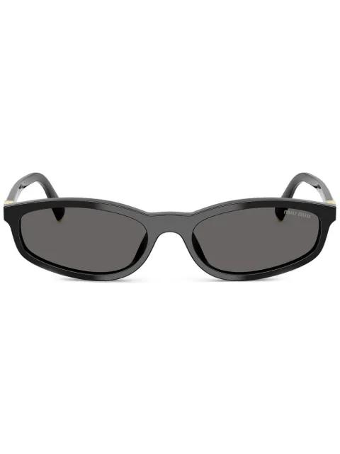 Regard rectangle-frame sunglasses by MIU MIU EYEWEAR