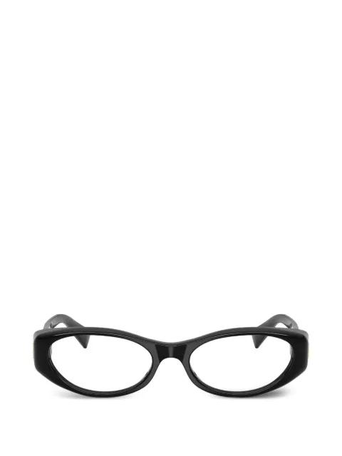 geometric-frame glasses by MIU MIU EYEWEAR