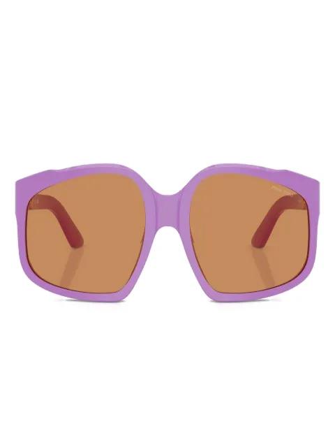 geometric-frame sunglasses by MIU MIU EYEWEAR