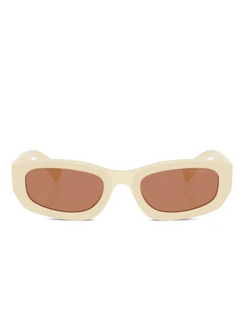geometric-frame sunglasses by MIU MIU EYEWEAR