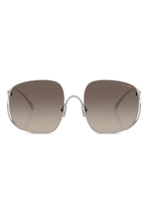 geometric sunglasses by MIU MIU EYEWEAR
