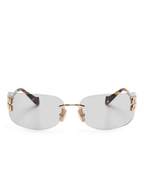logo-detail sunglasses by MIU MIU EYEWEAR