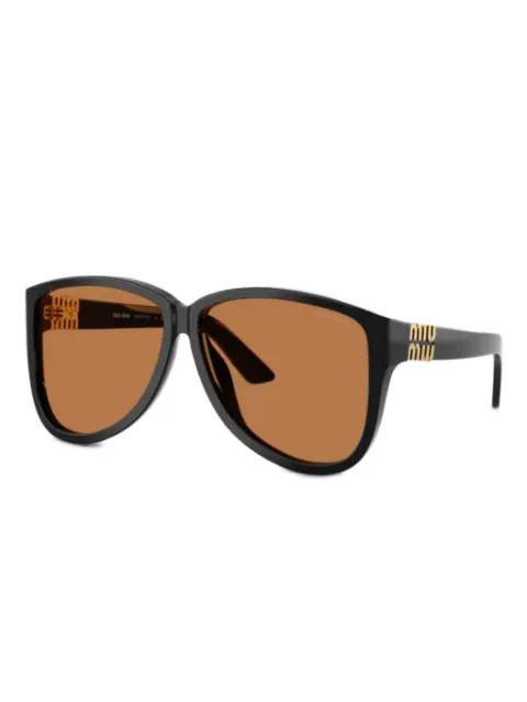 logo geometric sunglasses by MIU MIU EYEWEAR