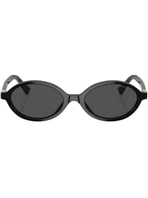 logo-lettering sunglasses by MIU MIU EYEWEAR