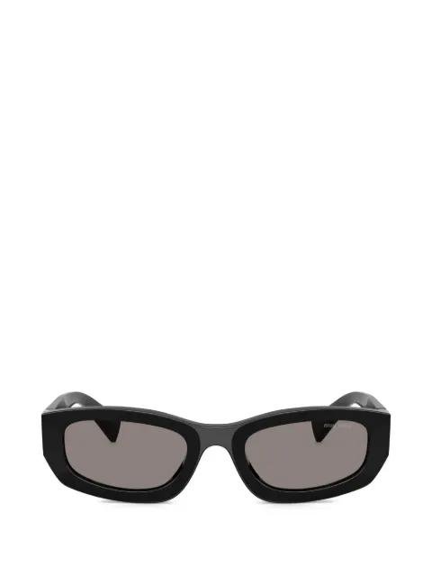 logo rectangle sunglasses by MIU MIU EYEWEAR
