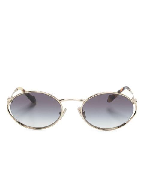 oval-frame sunglasses by MIU MIU EYEWEAR