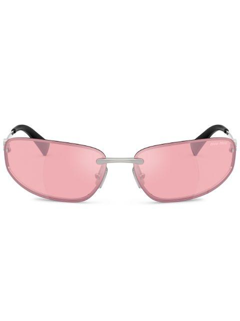 oval-frame sunglasses by MIU MIU EYEWEAR