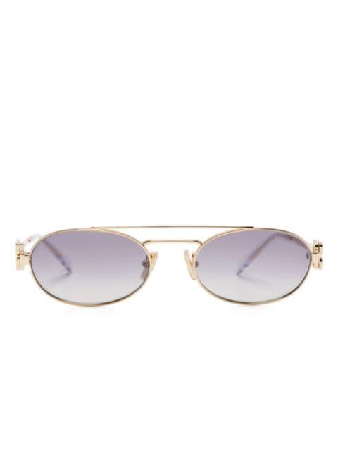 oval-frame sunglasses by MIU MIU EYEWEAR