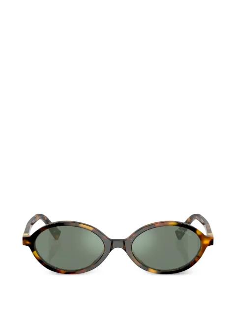 oval-frame sunglasses by MIU MIU EYEWEAR