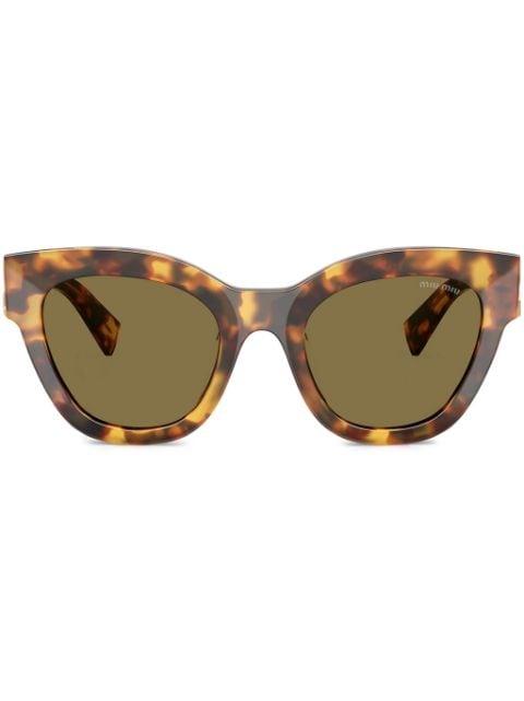 oversize-frame sunglasses by MIU MIU EYEWEAR