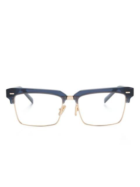 rectangle-frame glasses by MIU MIU EYEWEAR