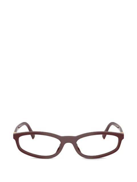 round-frame glasses by MIU MIU EYEWEAR
