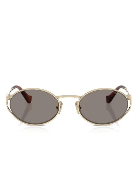 round-frame sunglasses by MIU MIU EYEWEAR