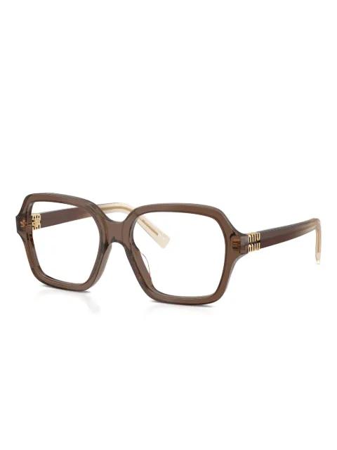 square-frame glasses by MIU MIU EYEWEAR