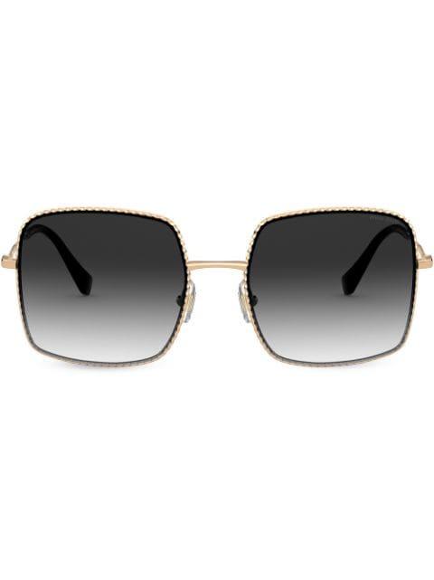 square-frame sunglasses by MIU MIU EYEWEAR