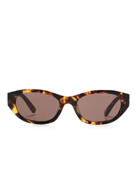 tortoiseshell-effect sunglasses by MIU MIU EYEWEAR