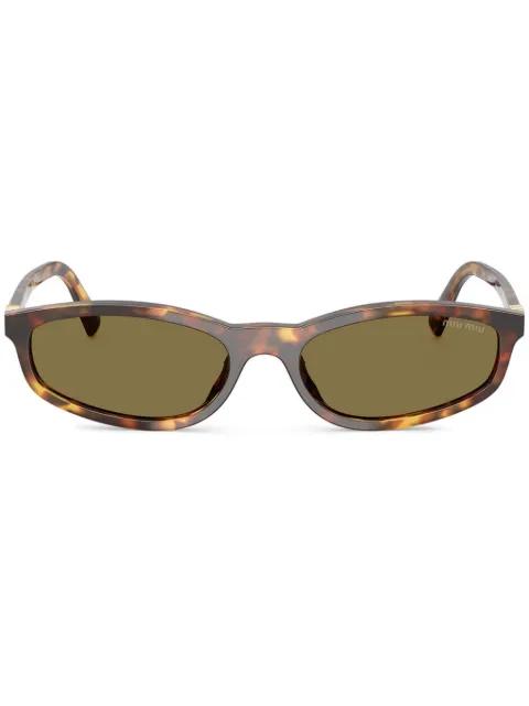 tortoiseshell-effect sunglasses by MIU MIU EYEWEAR