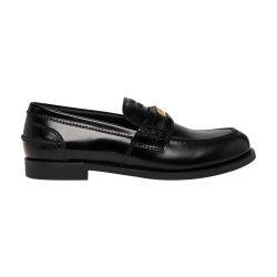 Leather loafers by MIU MIU