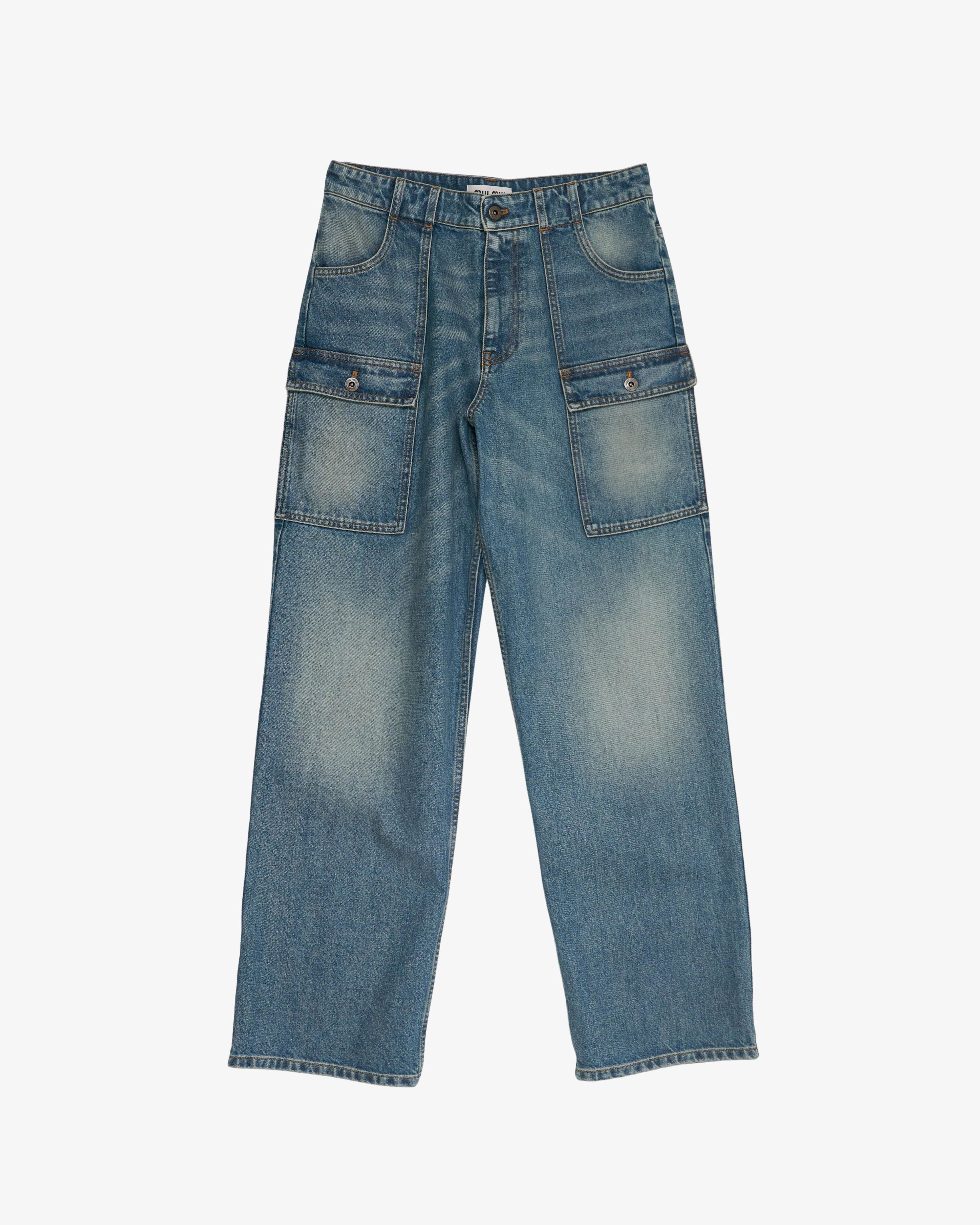 MIU MIU - Women's Denim Jeans - (Denim) by MIU MIU